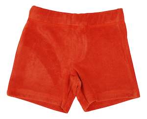 Duns Sweden - Shorts - Terry Cotton - Orange Rust ** LAST SIZE 86/92cm