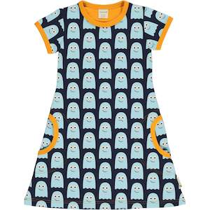 Maxomorra - SS Dress - Classics Ghost ** LAST ONE sz 86/92cm