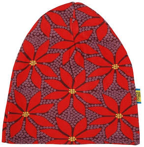 Duns Sweden - Double Layer Hat - Poinsettia - Wine