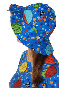 Duns Sweden - Sunhat - Space - Blue ** LAST ONE sz Baby