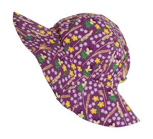 Duns Sweden - Sunhat - Meadow - Purple ** LAST SIZE -  Baby