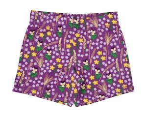 Duns Sweden - Shorts - Meadow - Purple ** LAST PAIR sz 86/92cm