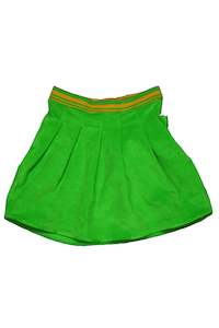 M O R O M I N I A W 2 0: Moromini - Tennis Skirt - Green/Yellow