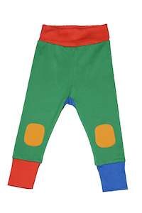 Moromini - Waste Baby Pants - Red/Green/Blue ** LAST PAIR sz 68/74cm