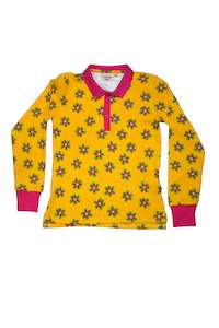 M O R O M I N I A W 2 0: Moromini - LS Polo Shirt - Forest Flowers