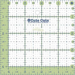 Fabrics textile: Cute Cuts Ruler 4 1/2â x 4 1/2â - Lori Holt for RBD Design