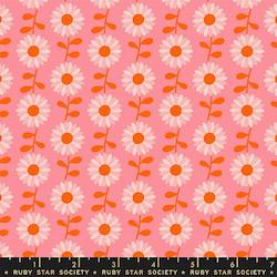 Fabrics textile: Flowerland Field of Flowers Sorbet (FQ) - Melody Miller Ruby Star Society