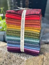 Fabrics textile: Maywood Woolies Rainbow Flannel - Fat Quarter Bundle