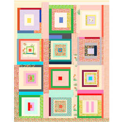 Fabrics textile: Housetop No. 6 Quilt Kit - Heather Ross For Windham Fabrics