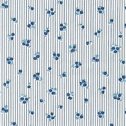 Petite Garden Blues Stripe Navy - Sevenberry for RKF