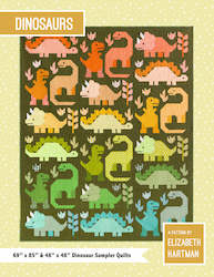 Dinosaurs Quilt Pattern - Elizabeth Hartman