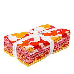 Fabrics textile: Copacetic Strawberry Half Yard Bundle (7) - Julia Frazier for Riley Blake Design