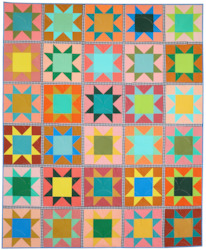 Fabrics textile: Star Adventure Quilt Pattern - Then Came June