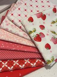 Strawberry Picnic & Friends FQB - Mixed Designers