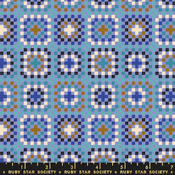 Meadow Star Granny Square Dusk Fat Quarter- Alexia  Abegg for Ruby Star Society