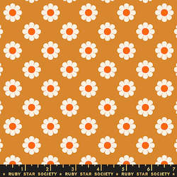 Meadow Star Honey Pie Caramel Fat Quarter - Alexia  Abegg for Ruby Star Society