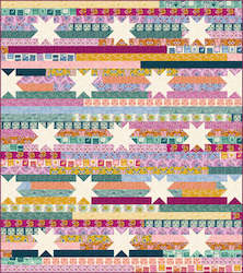 Jelly Stars Quilt Pattern - Modernly Morgan