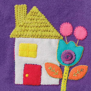 House Wool Applique Pack Col 4 - Sue Spargo