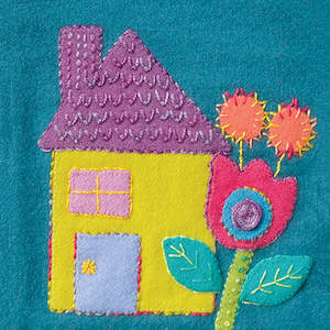 House Wool Applique Pack Col 1 - Sue Spargo