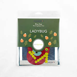 Ladybug Wool Applique Pack - Sue Spargo