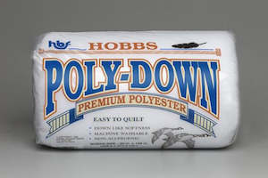 Fabrics textile: Polydown Plus Batting from Hobbs