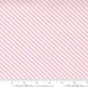 Fabrics textile: Make Time Bias Stripe Iris Fat Quarter - Aneela Hoey for Moda