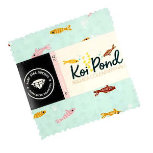 Fabrics textile: Koi Pond Charm Squares -  Rashida Coleman Hale  for RSS