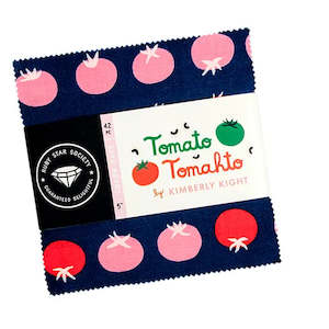 Fabrics textile: Tomato Tomahto 5” Charm Square Pack -  Kimberly Kight for RSS