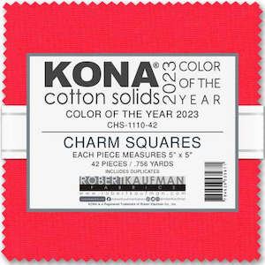 5” Charm Square Pack - Kona Crush COTY 2023