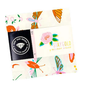 Stay Gold 5” Charm Square Pack -  Melody Miller for RSS