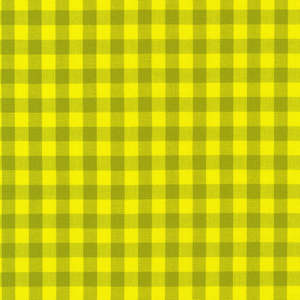 Chartreuse Gingham Kitchen Window Woven - Elizabeth Hartman for Robert Kaufman Fabrics