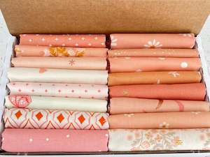 Fabrics textile: Box Of Eights Peach Perfection - Ruby Star Society