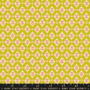 Lattice Pistachio Fat Quarter - Ruby Star Society Collaboration