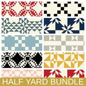 Perfect Points Half Yard Bundle - Whistler Studios for Windham Fabrics