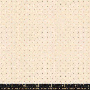 Add It Up Metallic Copper Fat Quarter - Alexia Abegg Ruby Star Society