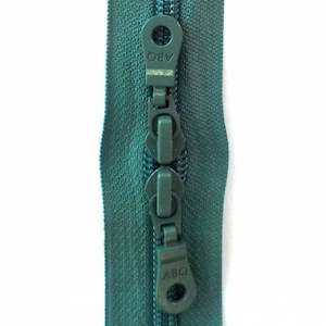 Zipper 30” Blue Spruce Double Pull - ABQ Designs