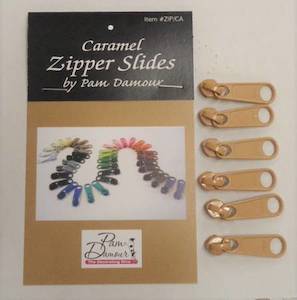 Zipper Pull Caramel #4.5 - Decorating Diva Pam Damour