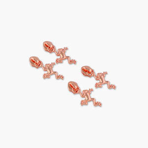 TREE FROG ZIPPER PULLS ROSE GOLD - SALLIE TOMATO