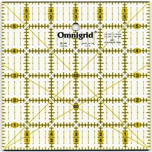 Fabrics textile: Square Ruler 6in x 6in - Omnigrid