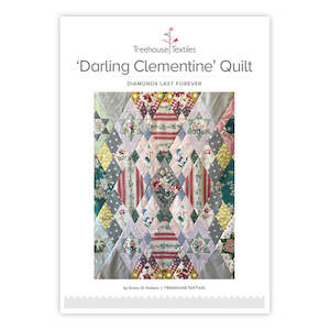 Fabrics textile: Darling Clementine Quilt Pattern - Emma Di Stefano Treehouse Textiles