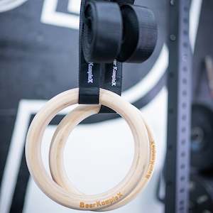 Bear KompleX Gymnastic Wood Rings