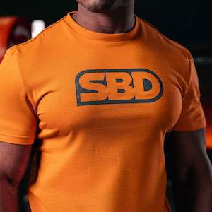 Clothing: SBD FORGE Orange Brand T-Shirt