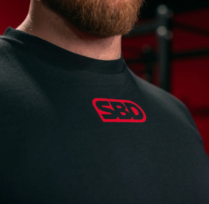 SBD Competition T-Shirt - Black/Red