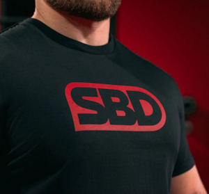 SBD Brand T-Shirt - Red Black