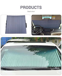 Retractable Sun Shade For Car Window Aluminum Film