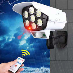 Internet only: 3 Modes 77LED Solar Led Light Outdoor Motion Sensor Solar Light Fake Dummy Camera