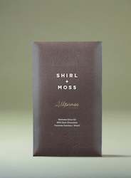 Vegetable oil, meal or cake: Shirl + Moss - Olive Oil Chocolate Bar 80g