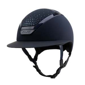 Helmets: Star Lady Chrome Swarovski Passage - Navy/Navy/Montana