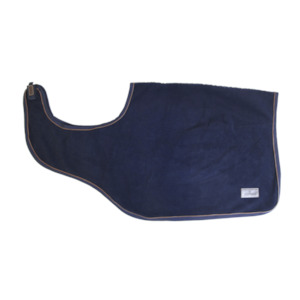 Heavy Fleece Riding Rug - Navy