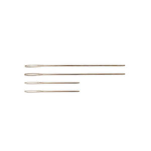 Horse: Stainless Steel Horse Plaiting Needles Extra Long - Pack of 2